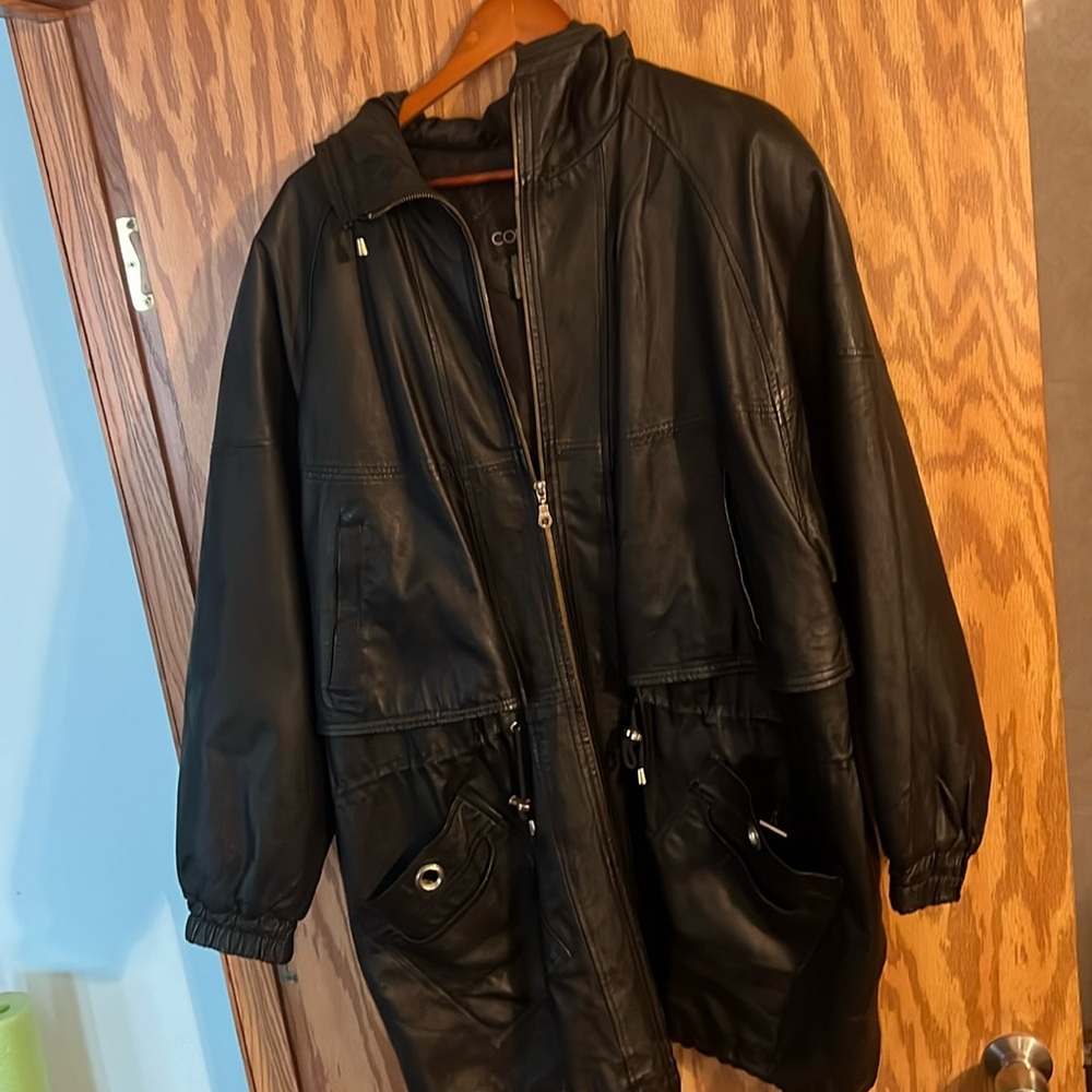 Leather jacket